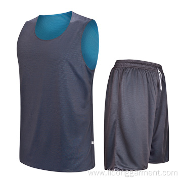 Blank Latest Reversible Custom Basketball Jerseys Design